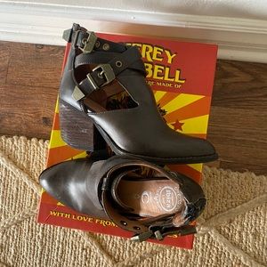 Brand new leather boots